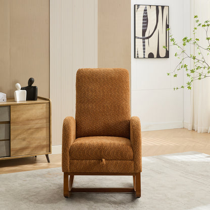 Lester One Rocking Chair - Caramel