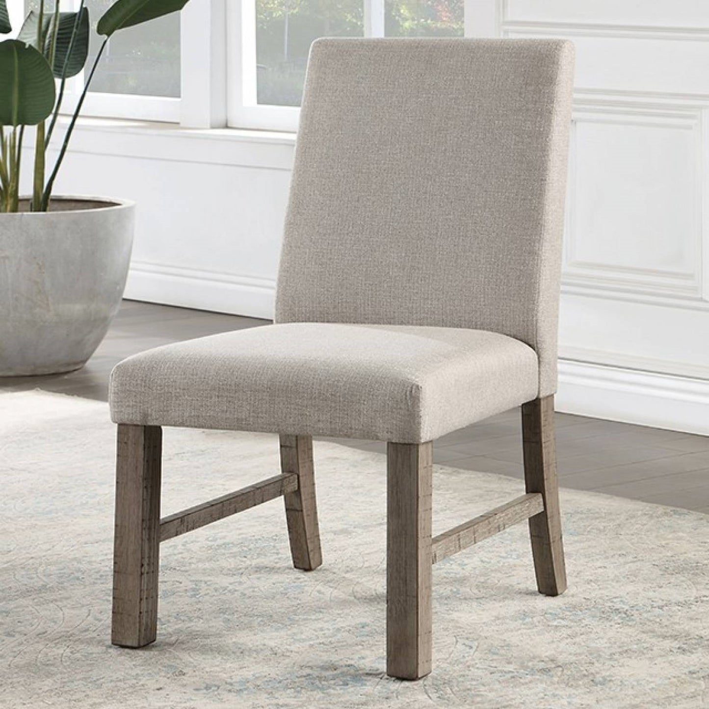 Terry Dining Chairs  (Set of 2) - Gray