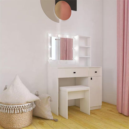 Traci Vanity Desk with Lights