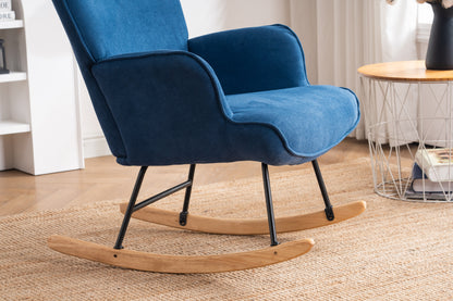 Adraya Rocking Chair - Blue