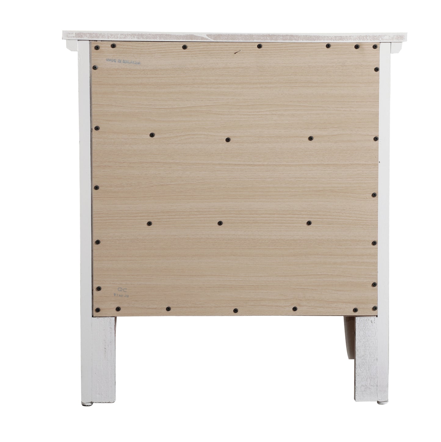 Hammond  3 Drawer Nightstand - White