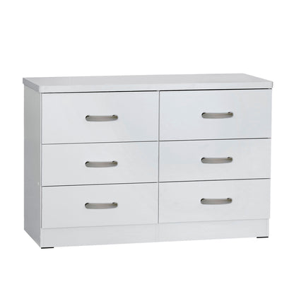 Go Green Woods Megan Wooden 6 Drawer Double Dresser