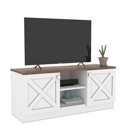 Costal TV Stand - White