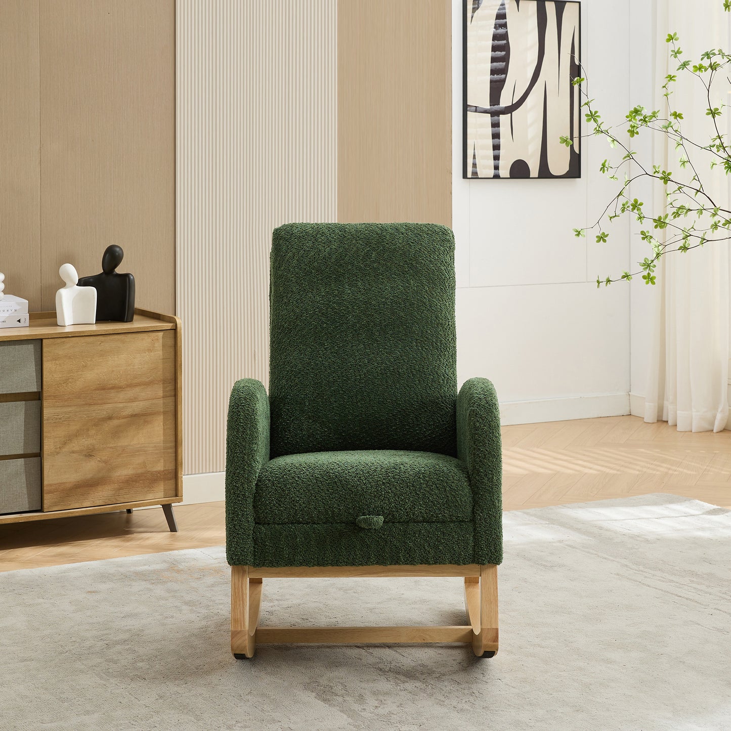 Lester One Rocking Chair - Green