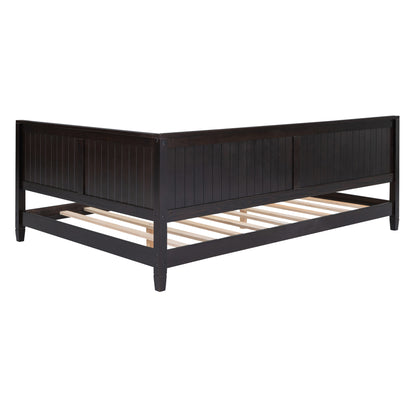 Lou Full Size Wooden Daybed - Espresso