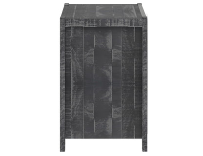 Yeti Solid wood Nightstand - Grey