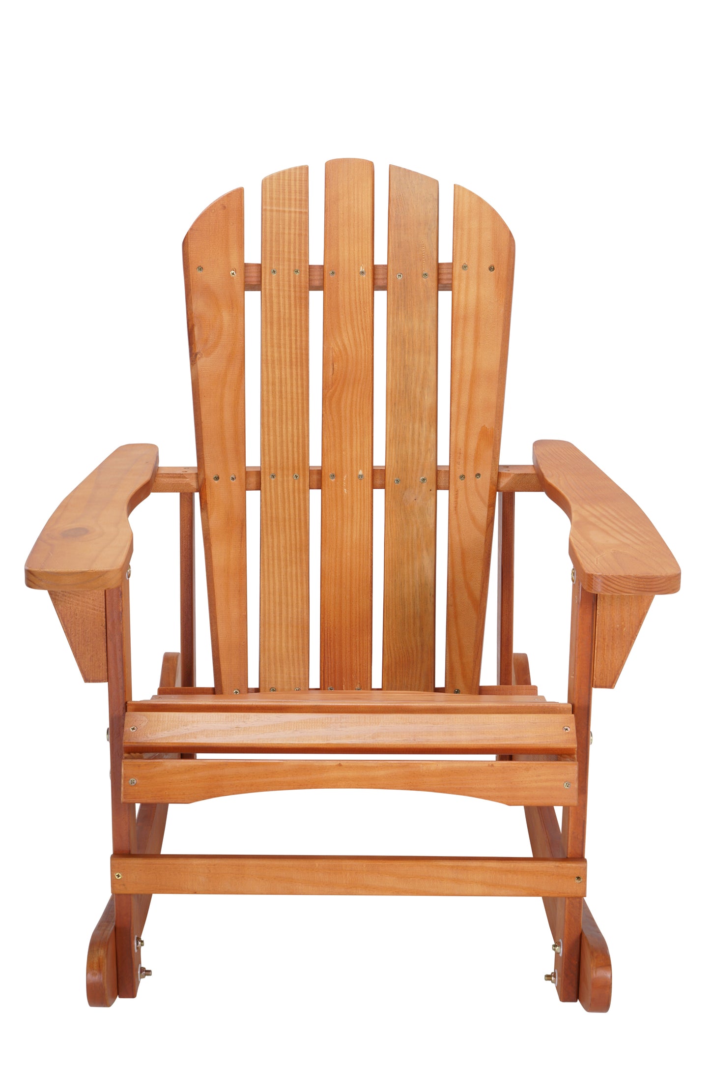 Garvin Adirondack Rocking Chair Solid Wood - Walnut