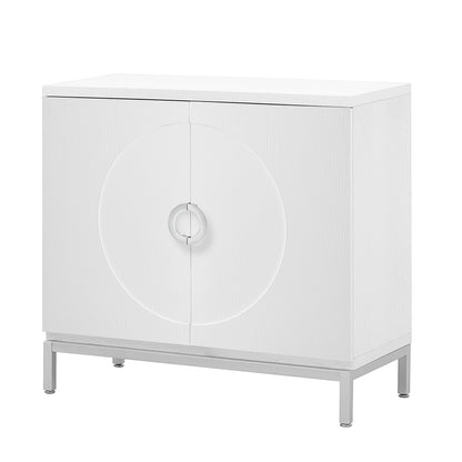 Gato Accent Storage Cabinet - White