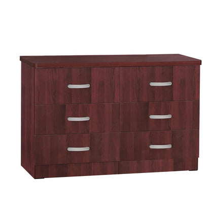 Go Green Woods Megan Wooden 6 Drawer Double Dresser