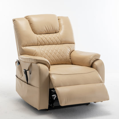 Eriga Power Lift Recliner Chair (180 degree lying flat) - Beige