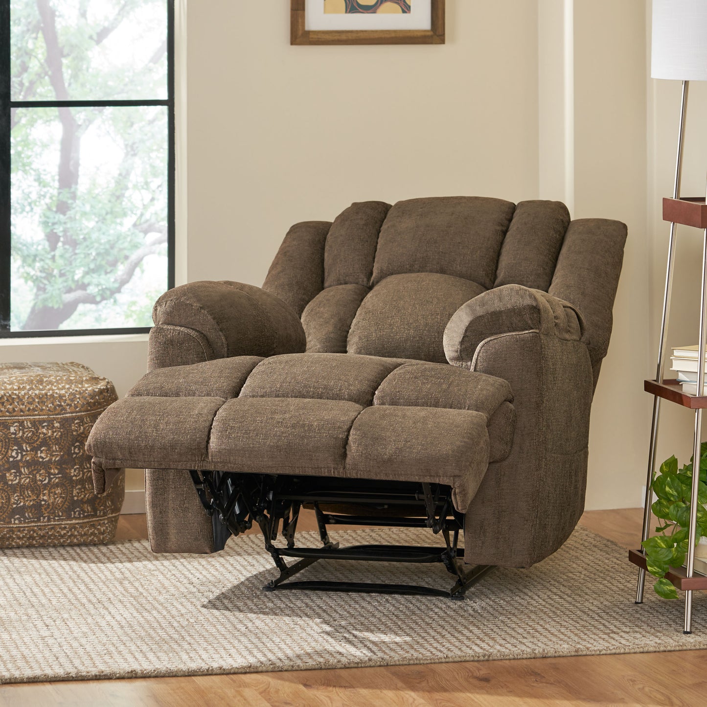 Anika Massage Recliner Chair - Brown