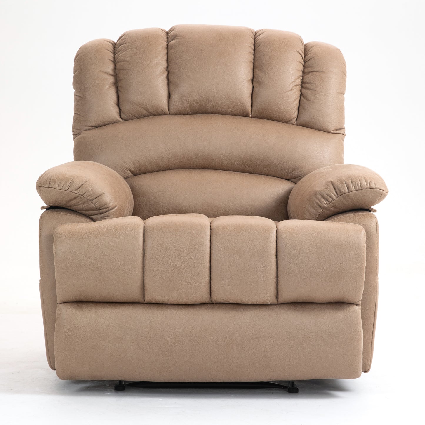 Thomson Large Fabric Recliner Chair - Yellow