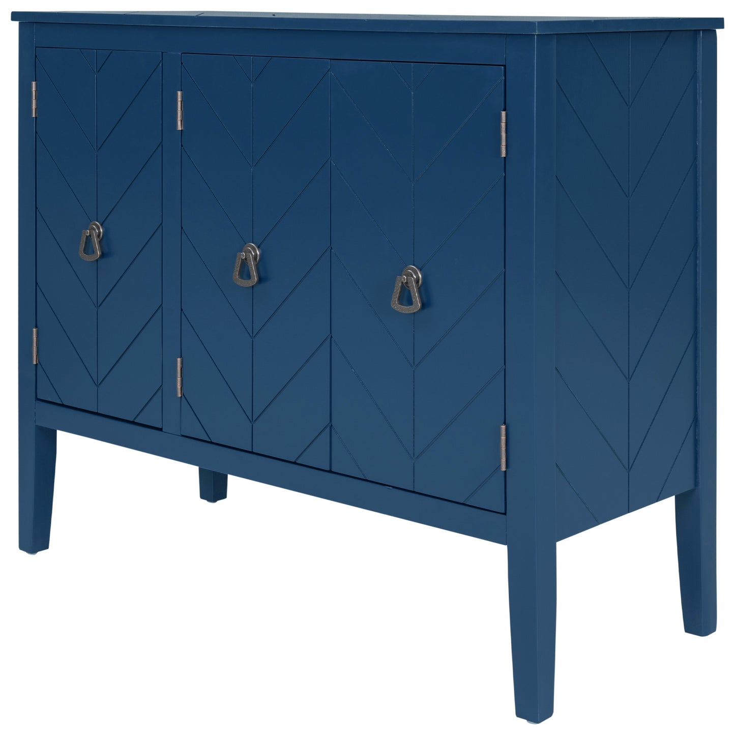 Delena Accent Storage Cabinet - Navy Blue