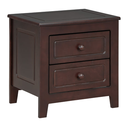 Gen Classic 2-Drawer Nightstand - Walnut