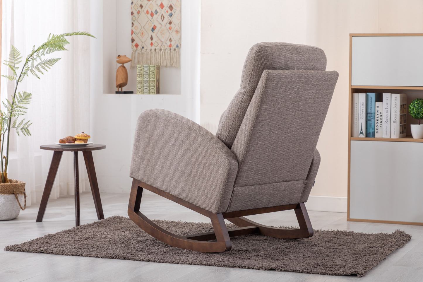 Frazer Rocking Chair - Gray