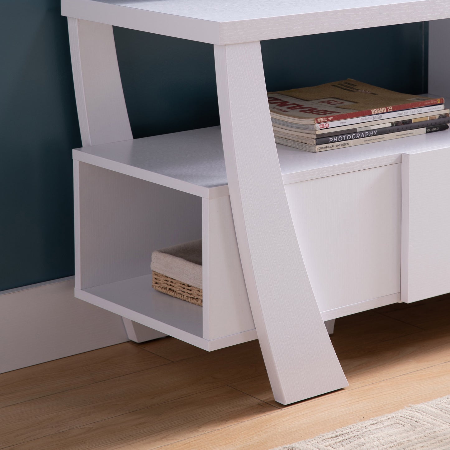 Zure TV Stand - White