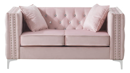 Glory Loveseat - Pink