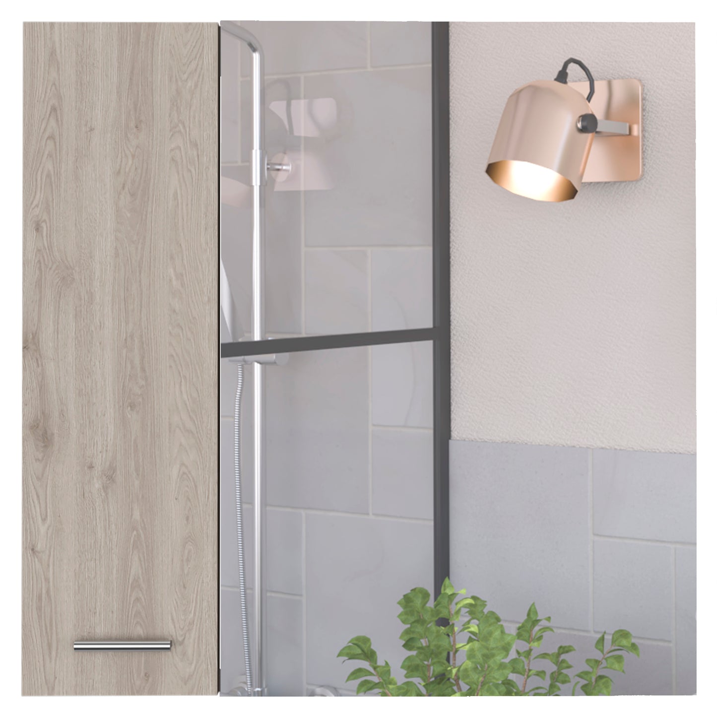 Sines Medicine Cabinet -Light Gray