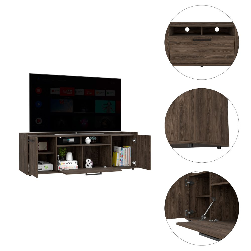 Lyon 55" TV Stand - Brown