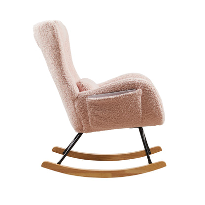 Anton II Rocking Chair - Pink