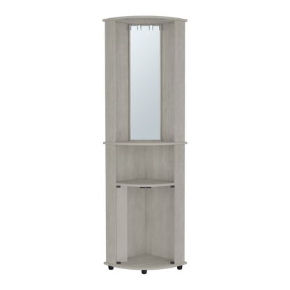 Rialto Corner Bar Cabinet - Gray