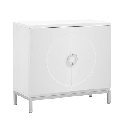 Gato Accent Storage Cabinet - White