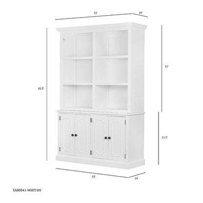 Onera  Cabinet Credenza - White