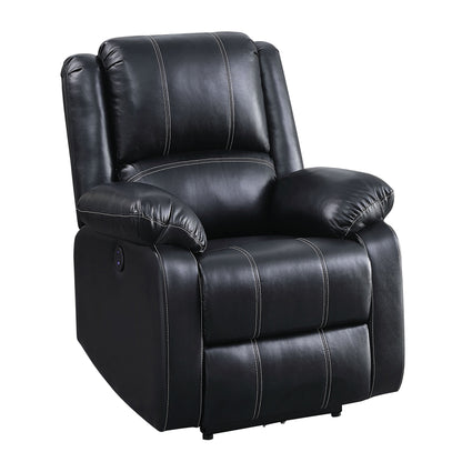 Berkley Power Recliner with USB Port - Black