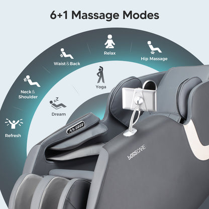 Hahn Massage Full Body Chairs with AI Voice - Gray