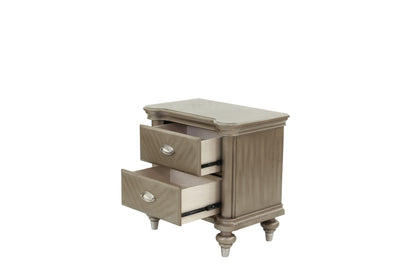 Collett II Nightstand - Champagne