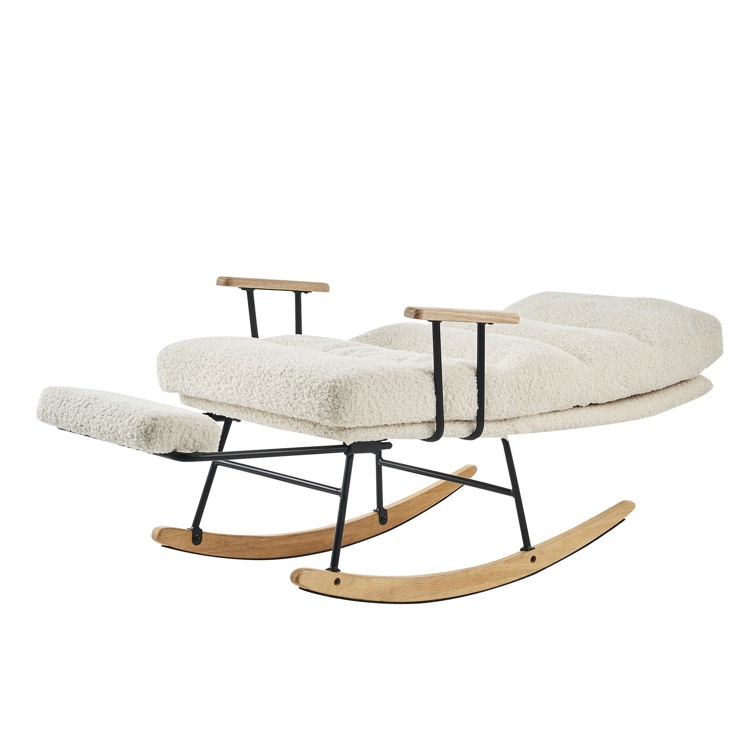 Cordova Gliding Rocking Chair - Beige