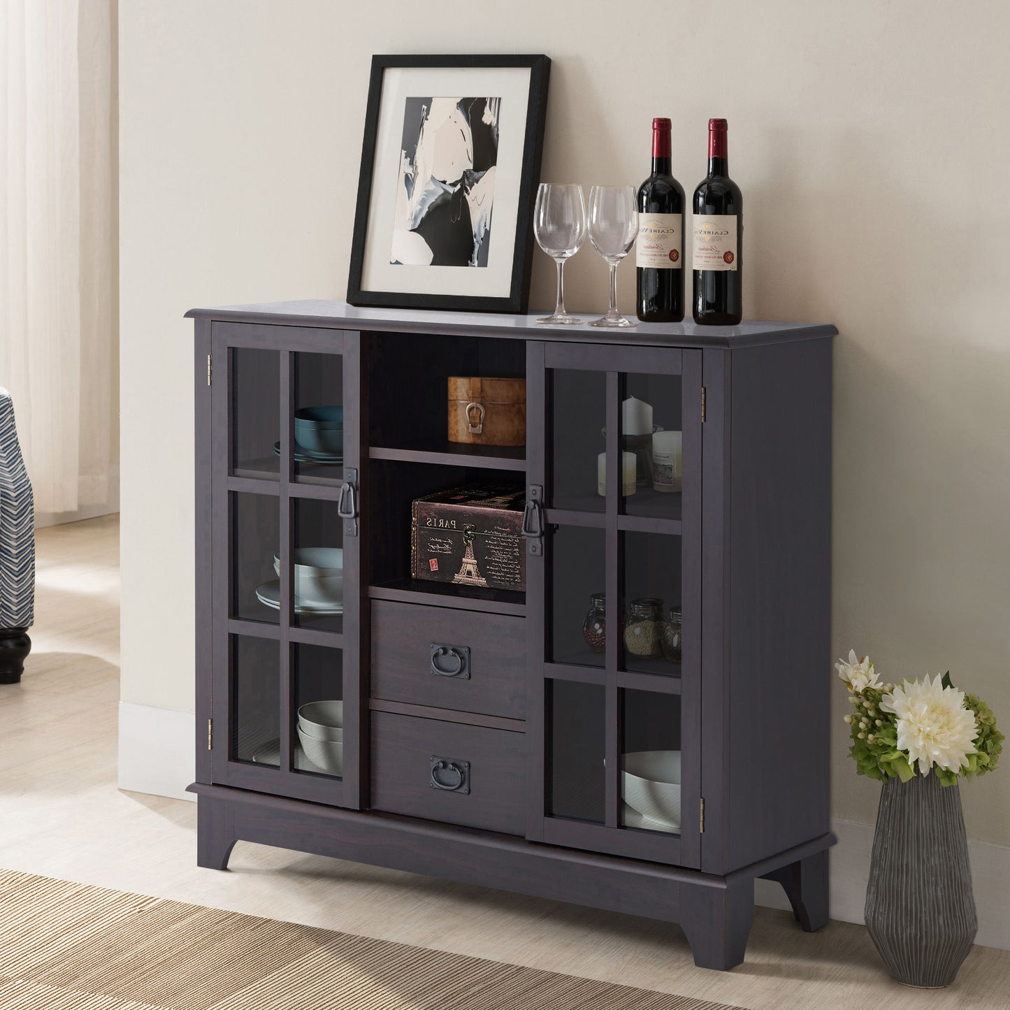 Serrano 2-door Server with 2 Drawers