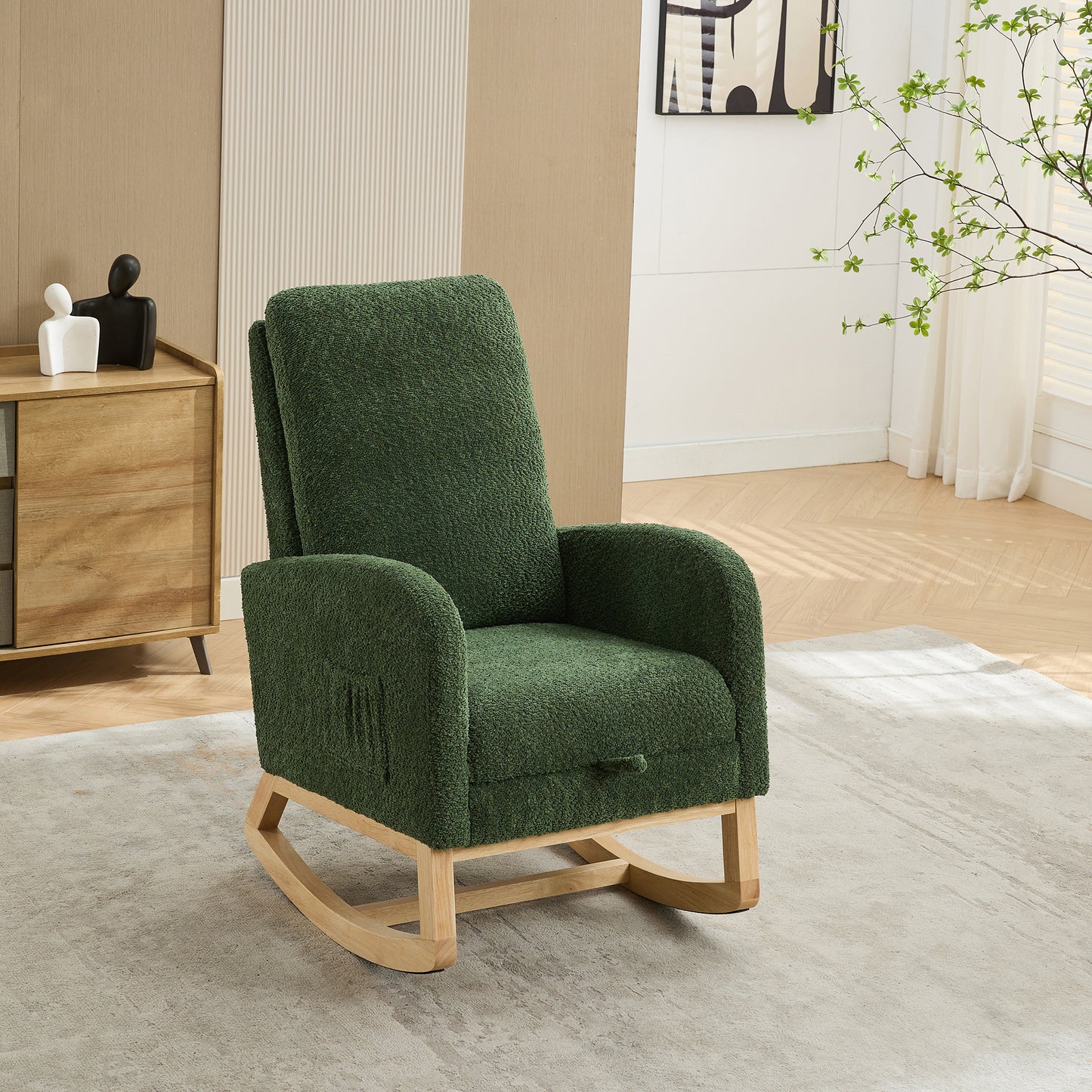 Lester One Rocking Chair - Green