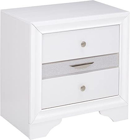 Naima Nightstand - White