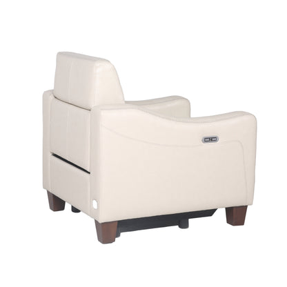 Nash Dual-Power Recliner - Ivory