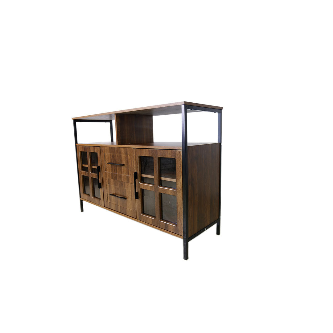 Aiya Storage Wooden Cabinet - Brown