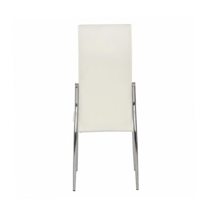 Omi Leatherette Dining Chairs (Set of 2) - White