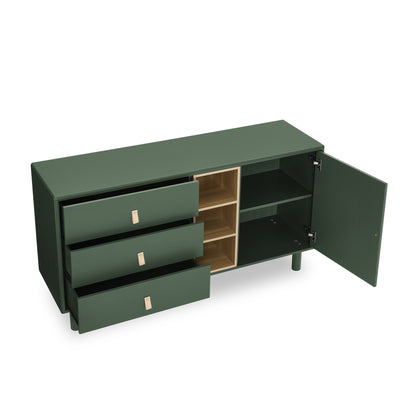 Haru Storage Wooden Cabinet - Green