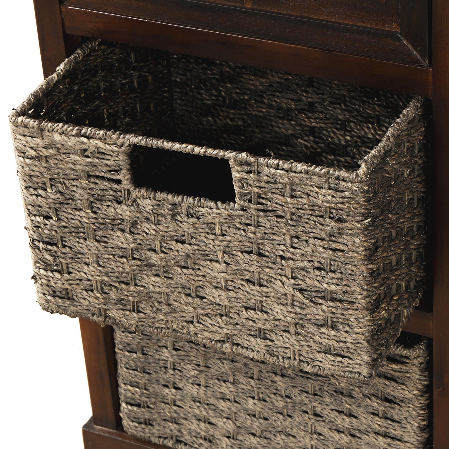 Trex Rustic Storage Cabinet - Espresso