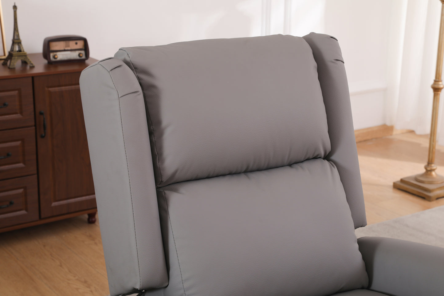 Daniela 360 Swivel Manual Recliner - Gray