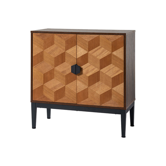 Murah Accent Cabinet - Walnut