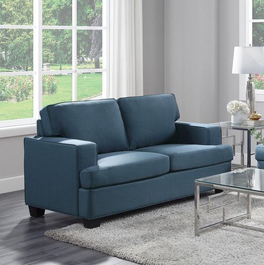 Louie Loveseat - Blue