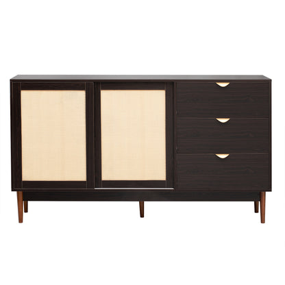 Domie Two-door Storage Cabinet - Brown