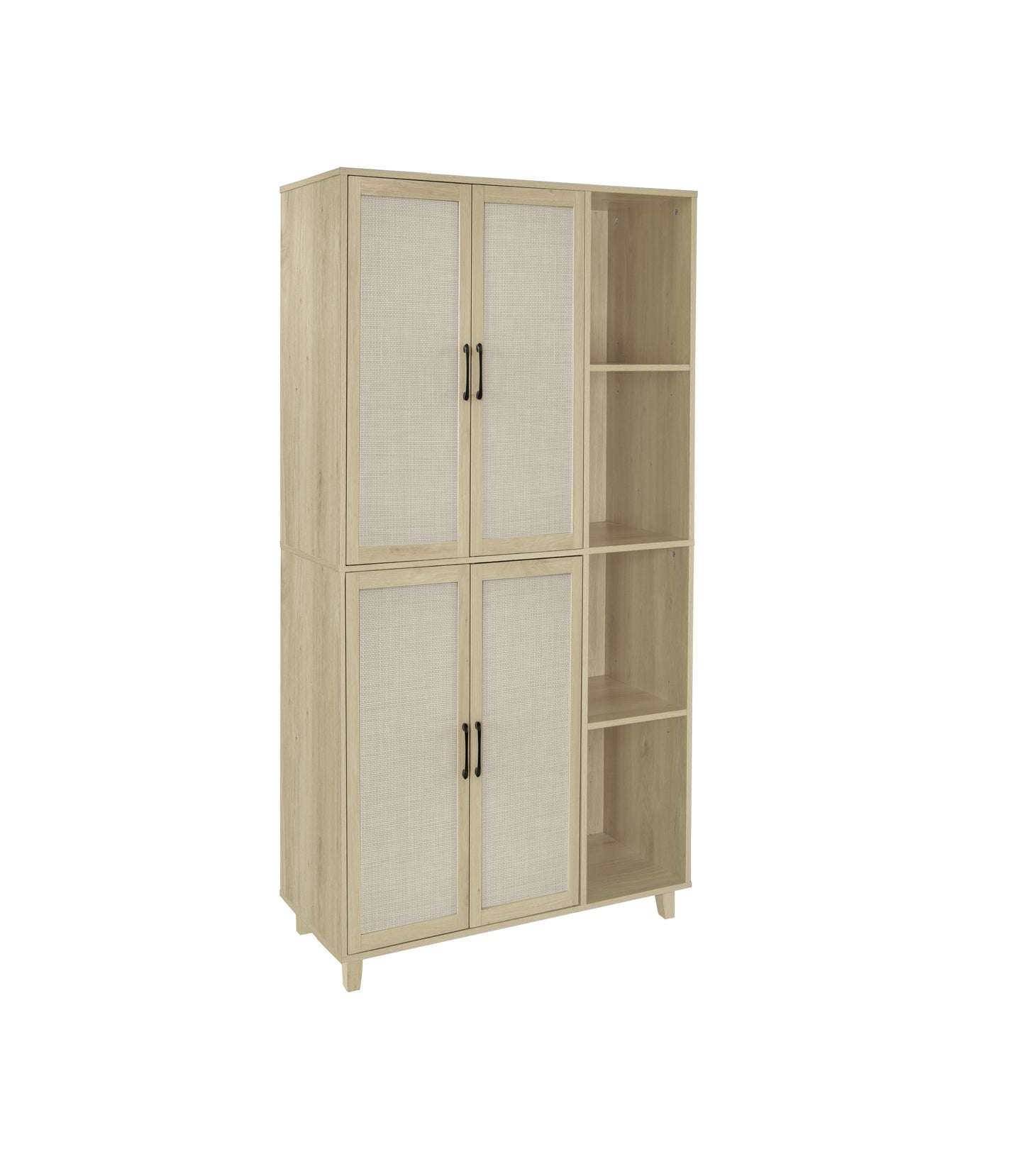 Acuna II 4 Door Storage Cabinet - Natural