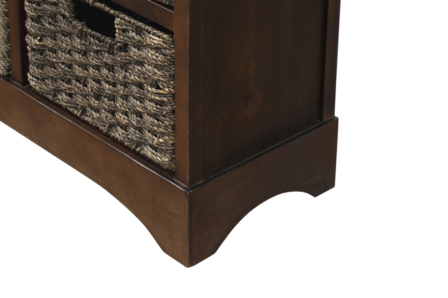 Trex Rustic Storage Cabinet - Espresso