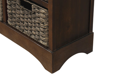 Trex Rustic Storage Cabinet - Espresso