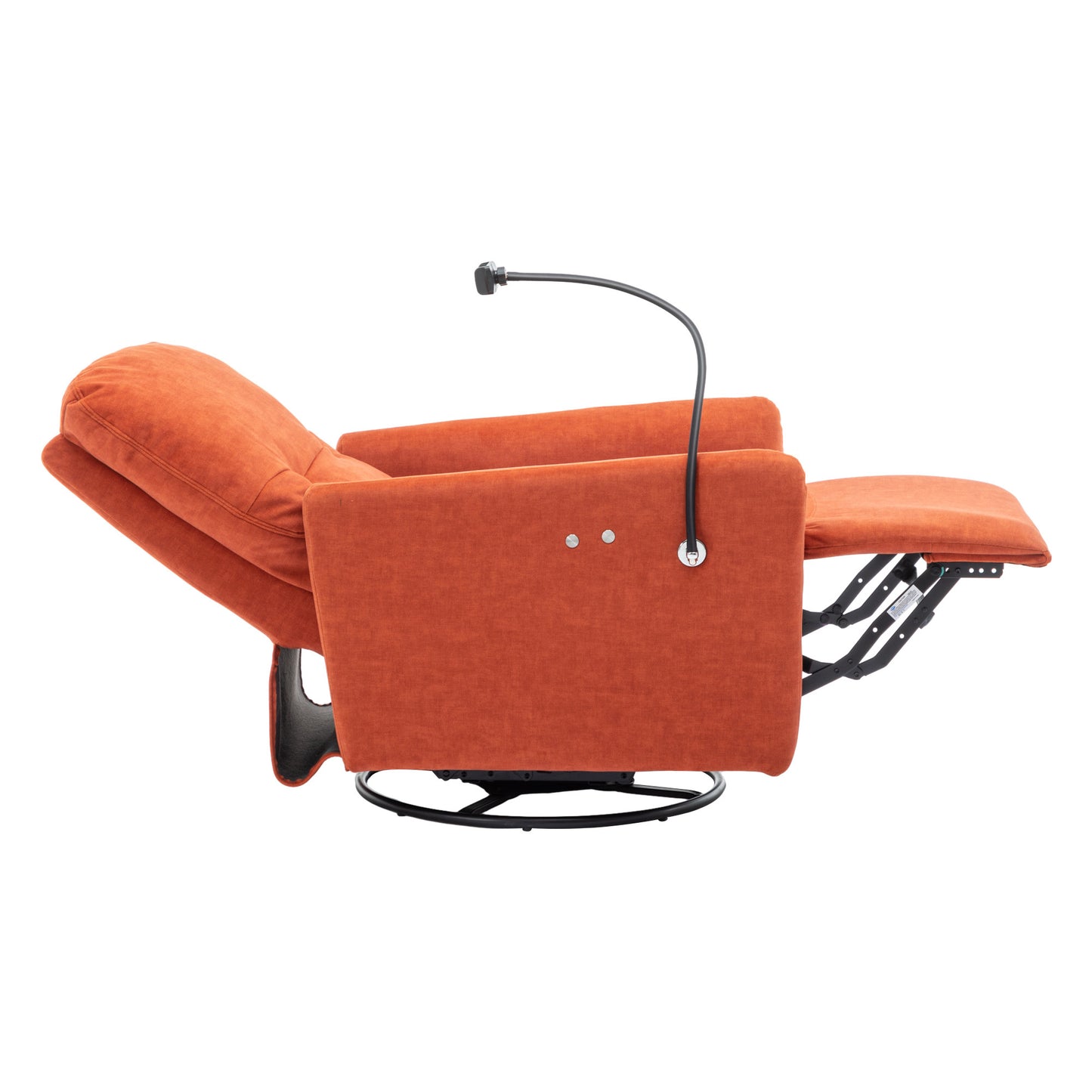 Dax Electric Rocking Motion Recliner - Orange