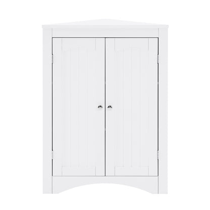 Carson Corner Cabinet - White