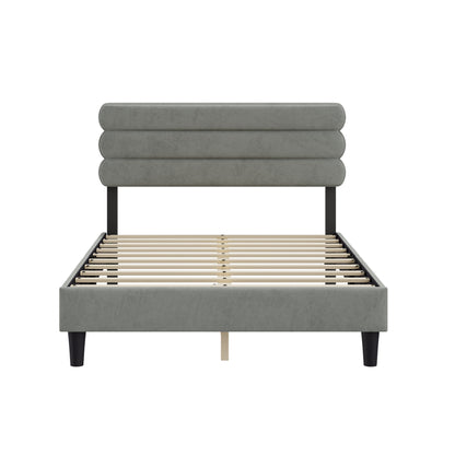 Wee Full Size Bed Frame - Light Gray