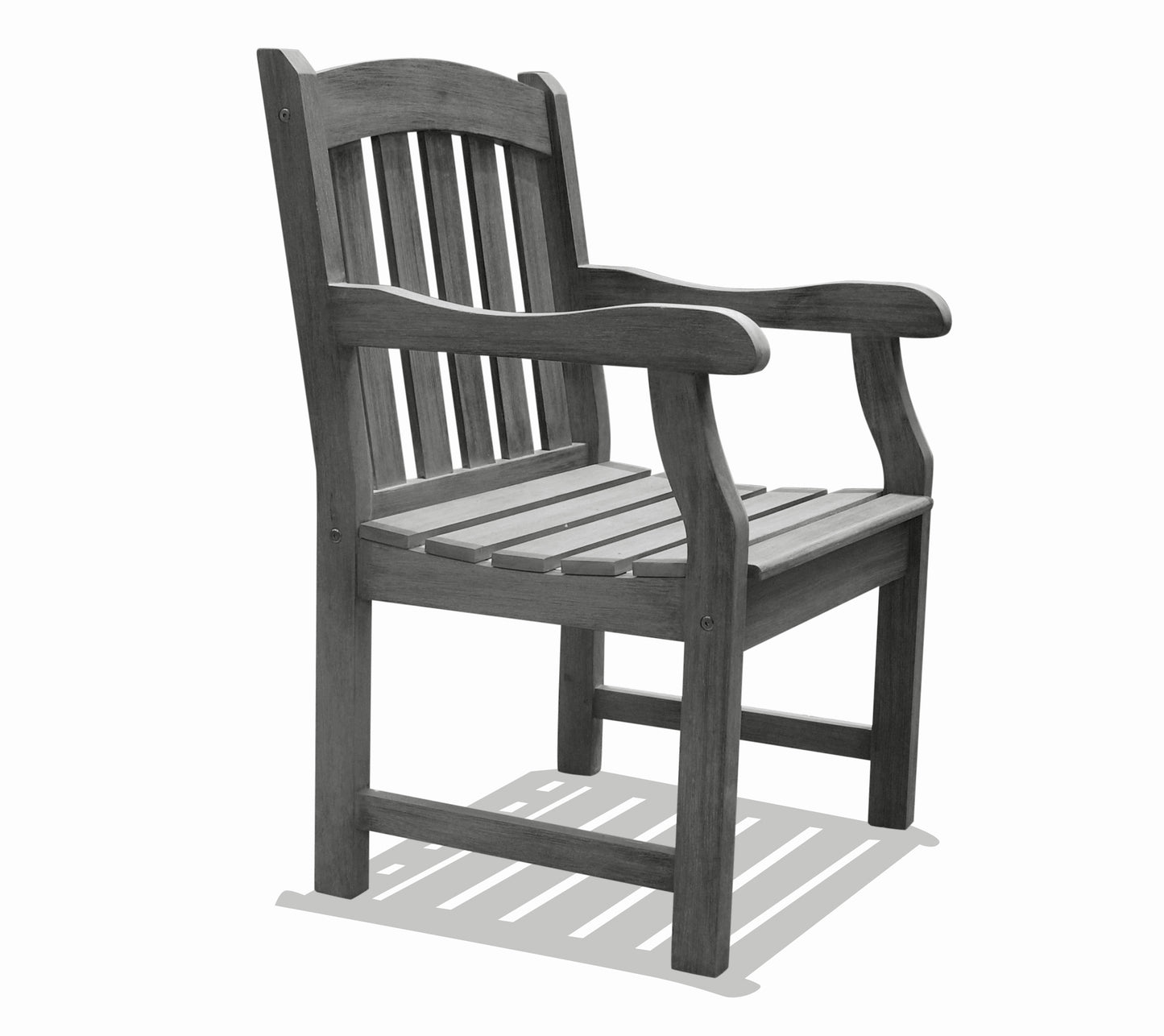 Malibu Outdoor Garden Armchair - Gray